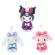14cm Kawaii Japanese Plush Sakura Kuromi Collection Toys Cinnamoroll Melody Plush Toy Pendant Girl