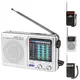 Mini radio portatile Altoparlanti radio digitali FM SW/AM/FM Display LCD Radio su antenna a batteria