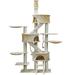 Tucker Murphy Pet™ Endrita Cat Tree, Sisal in Gray | 17.01 H x 15.98 W x 29.02 D in | Wayfair 5D5A0137CE5C4E1C85EE86E05AB59E22