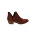 Lucky Brand Ankle Boots: Brown Shoes - Women's Size 4