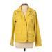 Ann Taylor LOFT Jacket: Yellow Jackets & Outerwear - Women's Size Large