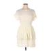 Newbury Kustom Casual Dress - DropWaist: Ivory Dresses - Women's Size X-Large