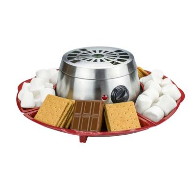 Brentwood Indoor Electric Stainless Steel 8 Piece Smores Maker Set