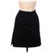 United Colors Of Benetton Wool Skirt: Black Bottoms - Women's Size 40