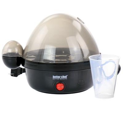 Better Chef 7-Egg Electric Egg Cooker in Black - N/A