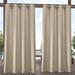 ATI Home Indoor/Outdoor Solid Cabana Grommet Top Curtain Panel Pair