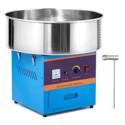Commercial Cotton Candy Machine 1000W with Stainless Steel Bowl