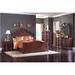 Shelby 3 Piece Cherry Modern Sleigh Bedroom Set