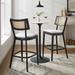 Caledonia Wood Bar Stools - Set of 2