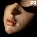 Masque demi-visage sexy en silicone masque de réparation de jus AI masque tridimensionnel