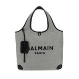 Two-tone Canvas B-army Shopping Bag