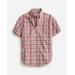 Short-Sleeve Indian Madras Shirt