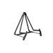 K and M Acoustic Guitar Stand A Frame Heli 2 Black