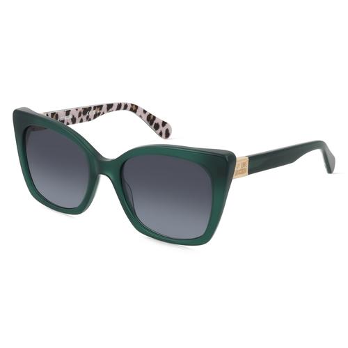 Moschino MOL000/S Damen-Sonnenbrille Vollrand Eckig Acetat-Gestell, grün