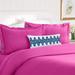 Elegant Comfort 1500 Series Wrinkle Free 3 pc Duvet Cover Set Full/Queen - Pink