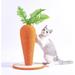 Cat Scratching Posts for Indoor Cats Cute Carrot Cat Scratching Post Sisal Cat Scratcher Cat Scratch Toy Cat Nail Scratcher Cat Pole