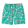 Floral Printed Men's Board Shorts Hawaiian Shorts Swim Trunks Drawstring with Mesh lining Elastic Waist Holiday Beach Wear