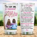 Watercolor Tumbler 20oz Stainless Steel Insulated Tumblers Coffee Travel Mug Cup Gift for Birthday Mother's Day gift