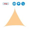 1pc Outdoor Sun Shade Sail Canopy UV-proof Triangle Sunshade Sail Waterproof Outdoor Awnings Water-proof Canvas Sun Shelter For Garden Swimming Pool Camping