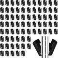 72 Pcs Wire Shelf Clips - Secure and Durable Shelving Sleeves Replacements - Fits 1/2 Post - Multipurpose Lock Clips by LITOPEXPE