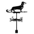 Qtmnekly Metal Animal Weather Vane Standing Decor Roof Weather Vane Garden Decoration for Outdoor Farm