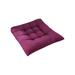 Paaisye Square Chair Pads Seat Cushions Chair Cushion with Ties Back Thicken Seat Cushion Dormitory Floor Chair for Outdoor Indoor Garden Patio Home Kitchen Office Sofa Chair Seat Square 16 X16