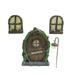 Tantouec Style Crafts Elfs Resin Ornaments Windows Doors Luminous Retro And Patio Garden Sculptures & Statues Garden Sculptures & Statues