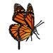 Dnyelq Garden Outdoor Statues Stakes for Yard Butterfly Acrylic Outdoor Garden Ground Insert Garden Garden Decoration Insert Card Clearanceï¼�