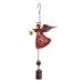 Xchenda Wind Chimes Metal Angel Wind Chime Hanging Decoration Ornament Bells Wing Angel Bell Decorative Hanging Bells Gifts For Home Garden Decor Crafts