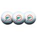 WinCraft Miami Dolphins 3-Pack Golf Ball Set