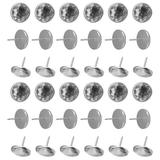 50pcs Crystal Sofa Nails Tacks Furniture Crystal Inlaid Tacks Furniture Accessories