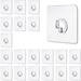 Sueyeuwdi Over The Door Hooks Wallpaper Transparent Bedroom Bathroom Hook Horn Door Hook Self Hook Adhesive Tools & Home Improvement White 15*10*7cm