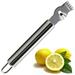Sueyeuwdi Drill Bit Set Screws Peeler Stainless 1Pc Grater Lime Lemon Zester Kitchen Orange Steel Lemon Tools & Home Improvement 17*2*2cm