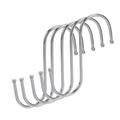 30 Pcs Clothes Hangers Space Saver Hangers for Clothes Wire Hangers Pants Hanger Metal Hanger Hook No Trace