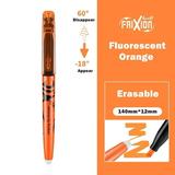 1pcs Pilot Erasable Highlighter Pen Hot Disappear Frixion Fluorescent Pastel Nature Color Marker Liner Drawing Lettering F250 Fluorescent Orange
