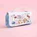 Hello Kitty Girls Cute Purses Large Capacity Pencil Case Kawaii Storage Bag 21cm*7cm*10cm Hello Kitty Bag PU Clamshell Girl Gift