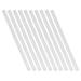 10 Pcs Hot Melt Adhesive Strip Office Tape Gluesticks Book Binding Books White