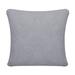 PhoneSoap Decorative Indoor Outdoor Waterproof Throw Pillow Covers Cases for Patio Bench Grey