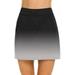 GZWYHT Skirts for Women Tennis Skirt Womens Casual Solid Tennis Skirt Yoga Sport Active Skirt Shorts Skirt Mini Skirt Summer Skirts Gray Dress A Line Skirt L