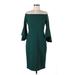 Chelsea28 Cocktail Dress - Midi: Green Dresses - Women's Size 6