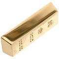 Simulation Gold Bar Faux Treasure Gold Brick Model Brass Gold Bar Ornament