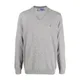 Ralph Lauren, Knitwear, male, Gray, M, Grey Polo Pony V-Neck Jumper