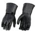 Milwaukee Leather MG7505 Men s Black Leather Gauntlet Motorcycle Hand Gloves W/ â€˜Wrist Strap Closure and Lightly Linedâ€™ X-Large