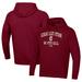 Men's Under Armour Maroon Charleston Cougars All Day Arch Softball Raglan Pullover Hoodie