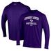 Men's Under Armour Purple Stephen F Austin Lumberjacks Arch Softball Performance Long Sleeve T-Shirt