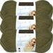 (3 Pack) Lion Brand Touch Of Alpaca Yarn - Olive