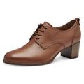 Schnürpumps TAMARIS Gr. 42, braun (cognac) Damen Schuhe Schnürpumps