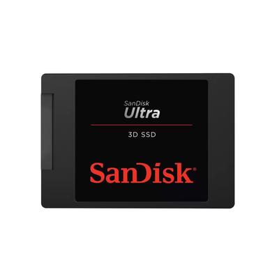 SANDISK SSD-Festplatte "Ultra 3D SSD 2TB", schwarz, 2 TB, Festplatten