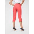 Caprijeans ARIZONA "Comfort-Fit" Gr. 34, N-Gr, orange (koralle) Damen Jeans