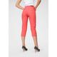 Caprijeans ARIZONA "Comfort-Fit" Gr. 44, N-Gr, orange (koralle) Damen Jeans